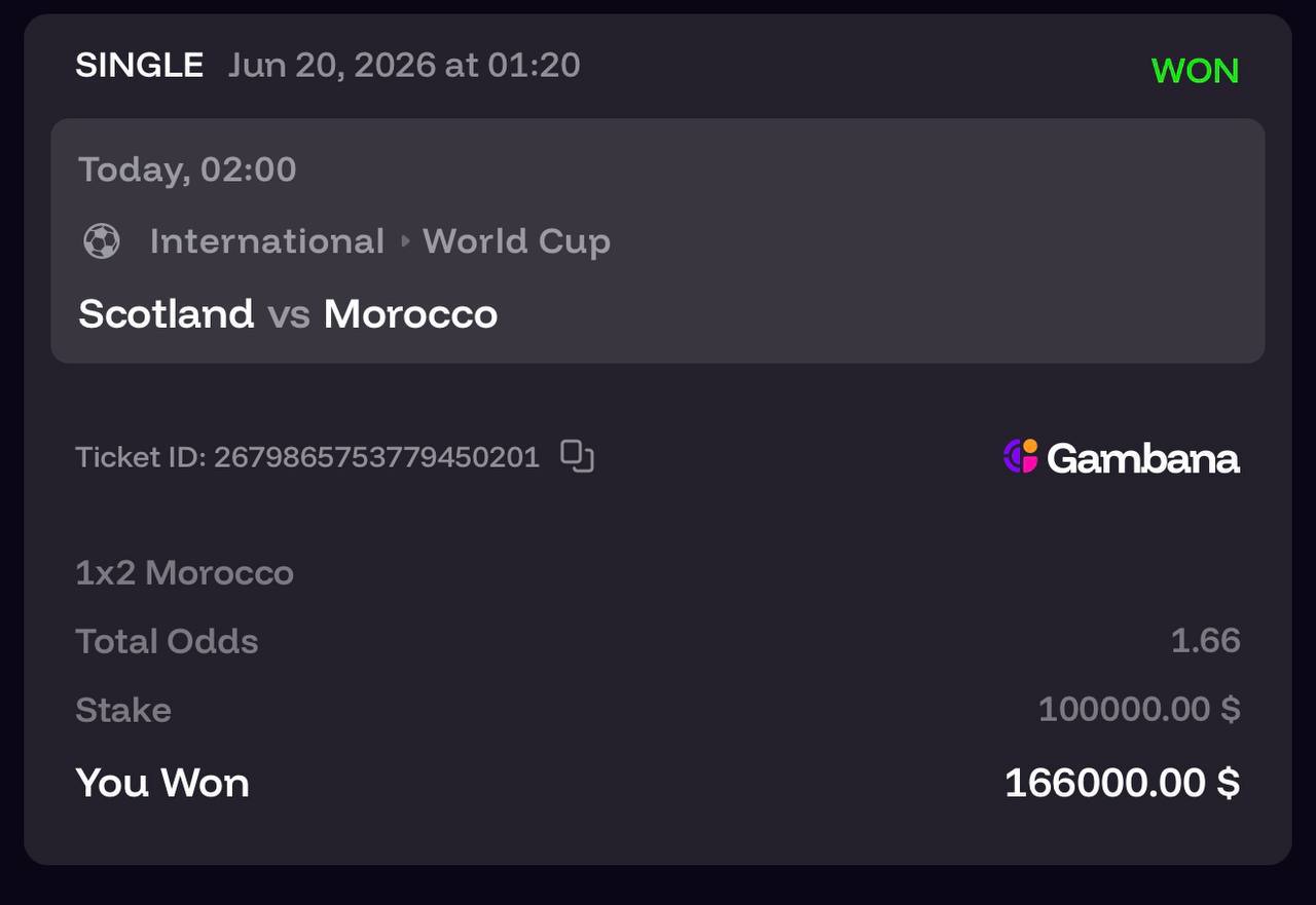 Winning ticket 2